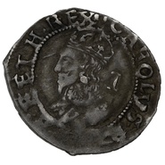 1625-49 Charles I silver Penny mm two pellets