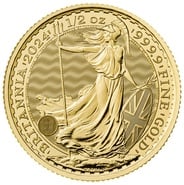 2024 Britannia Half Ounce Gold Coin