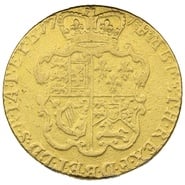1774 Gold Guinea Coin George III