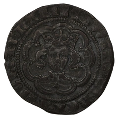 1351-1361 Edward III Silver Half Groat Twopence Hammered Pre Treaty