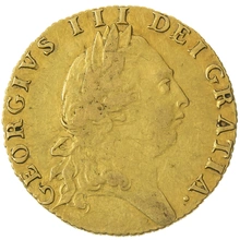 1791 Gold Guinea Coin George III
