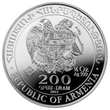 2023 Armenian Noah's Ark Silver Coin 1/2oz