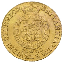 1803 Gold Half Guinea Coin George III