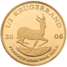 2006 Proof 1/2oz Krugerrand Gold Coin