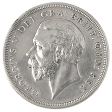 1927 Proof Silver Crown Coin George V Christmas Crown Extremely Fine
