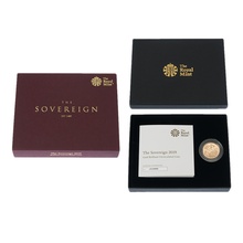 2019 Gold Sovereign Coin Brilliant Uncirculated Boxed