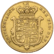 1830 Gold Sovereign Coin George IV Bare Head