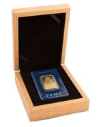 PAMP Rosa 1oz Gold Bar Minted Gift Boxed