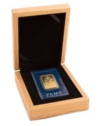 1oz Gold Bar PAMP Rosa Minted Gift Boxed