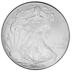 2008 American Silver Eagle Coin 1oz