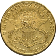 1907 $20 Gold Coin Double Eagle Liberty Head San Francisco