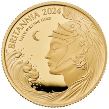 2024 Britannia Three-Coin Gold Proof Set Boxed