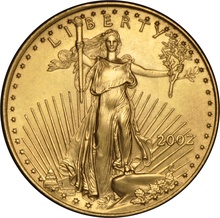 2002 1/4oz American Eagle Gold Coin