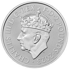 2023 Coronation Britannia 1oz Silver Coin
