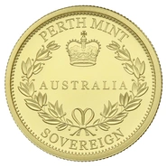 2016 Australian Proof Gold Sovereign Elizabeth II Old Head