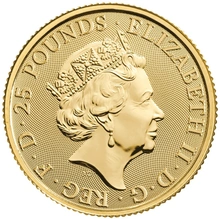 2023 Yale of Beaufort Gold Coin Tudor Beasts 1/4oz