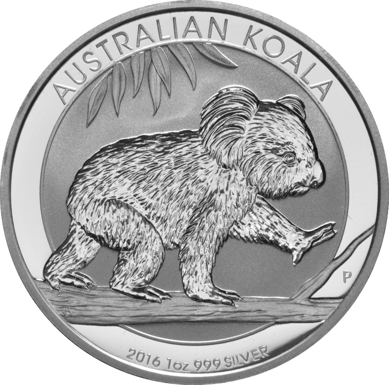 2016 Australian Koala Silver Coin 1oz