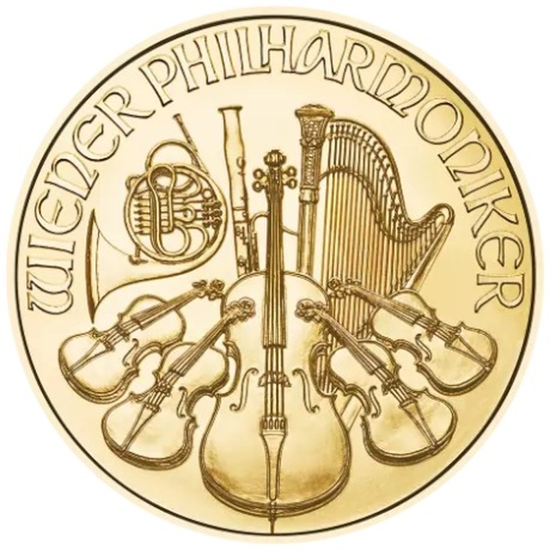 2024 1oz Austrian Gold Philharmonic Coin