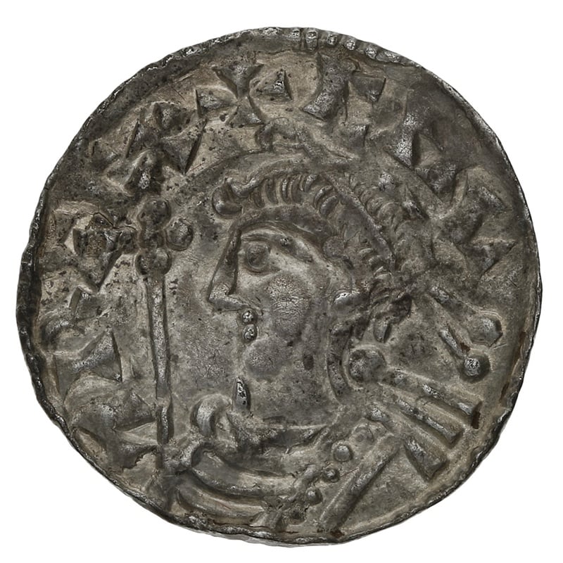 1016-1035 Cnut Silver Penny Goodman on London