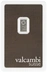 1g Platinum Bar Valcambi Minted