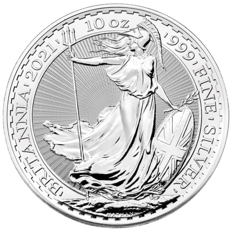2021 10oz Silver Britannia Coin