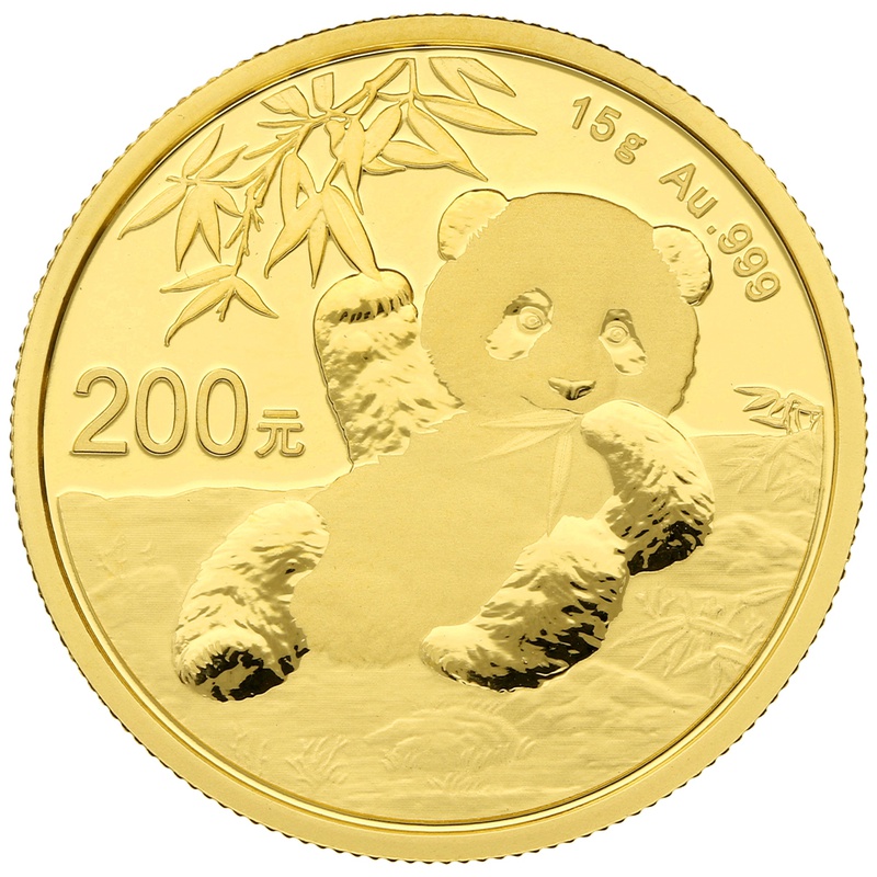 2020 15g Gold Chinese Panda Coin | BullionByPost - From £770.70