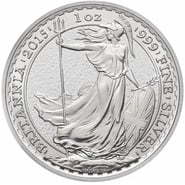 VAT FREE for Storage - 1oz Silver Britannia Coin
