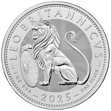2025 The British Lion 1oz Silver Coin