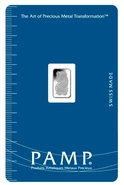 1g Palladium Bar PAMP Lady Fortuna