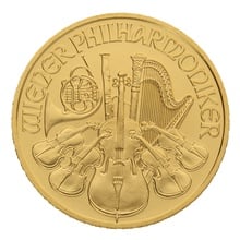 2022 1/4oz Austrian Gold Philharmonic Coin