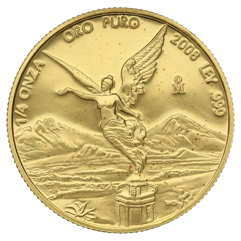 Mexican Libertad Gold Coin 1/4oz