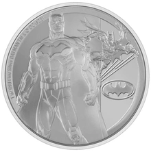 2022 Proof Batman Silver Coin 1oz Boxed