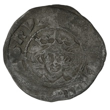 1307-1327 Edward II Silver Penny Durham Class 12