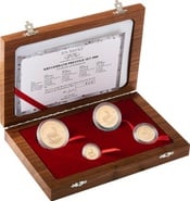 2000 Proof Krugerrand Gold Coin Prestige 4 Coin Set Boxed