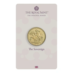 2026 Gold Sovereign Coin in Blister