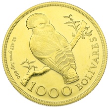 1975 Venezuelan 1000 Bolivares