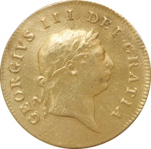1809 George III Half Guinea - Very Fine