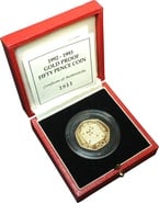 Proof 50p Gold Coins