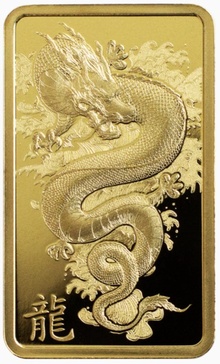 PAMP 2024 Year of the Dragon 5g Gold Bar