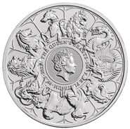 2022 1oz Queen's Beasts Platinum Completer Coin