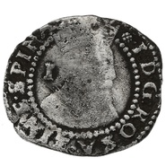 1603-4 James I Hammered Silver Penny mm Thistle