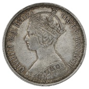 1873 Queen Victoria Silver Florin MDCCCLXIII