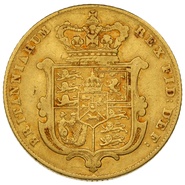 1826 Gold Sovereign - George IV Bare Head