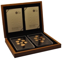 2008 UK Coinage, Shield and Emblems, Gold Proof Collection Boxed