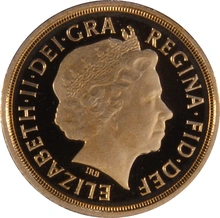2012 Proof Gold Quarter Sovereign