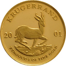 2001 Proof Krugerrand Gold Coin 1oz