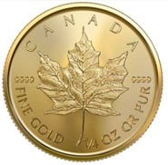 2023 1/4oz Canadian Maple Leaf Gold Coin