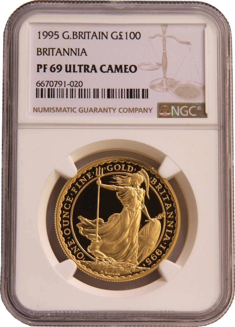 1995 Proof Gold Britannia Coin 1oz NGC PF69