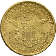 1899 $20 Gold Coin Double Eagle Liberty Head Philadelphia