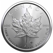 2024 1oz Canadian Maple Silver Coin